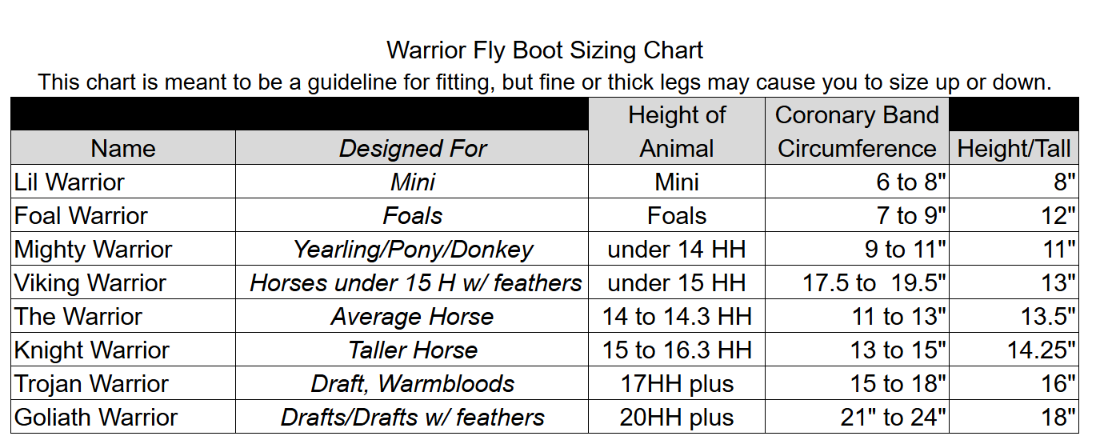 Warrior Fly Boots