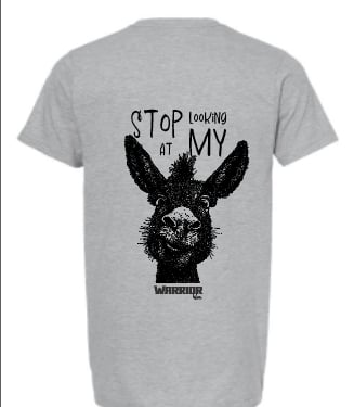 'Stop Looking At My A**' Unisex T-Shirt