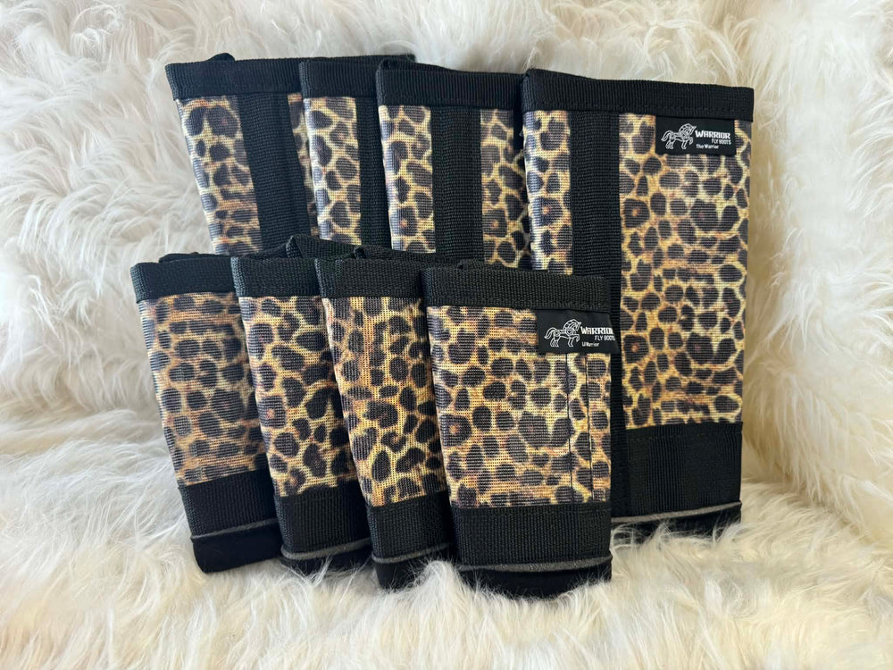 Warrior Fly Boots NEW Leopard Print